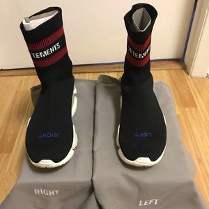 Reebok Vetements X Socks Pump High Top “Black”